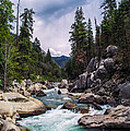 Mountain Emerald River Photography Print